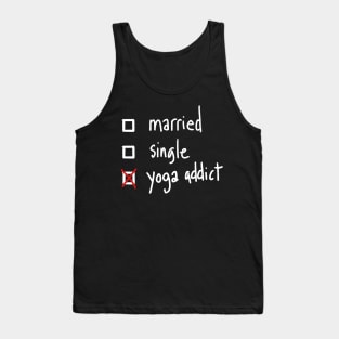 Yoga addict Tank Top